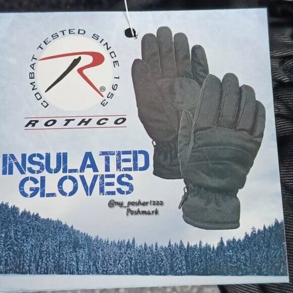 𝙍𝙊𝙏𝙃𝘾𝙊 Insulated Hunting Gloves L Black - Picture 6 of 7